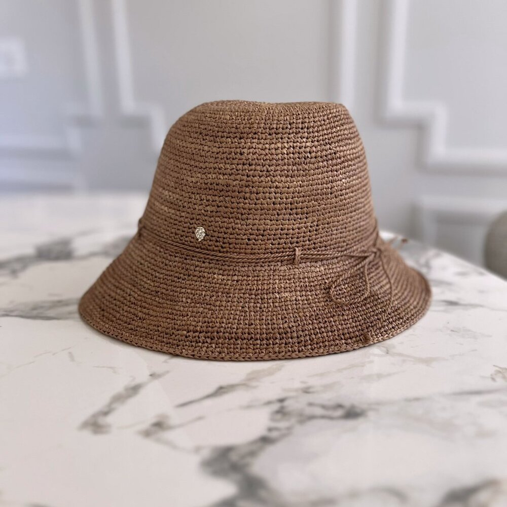 NWT - Helen Kaminski Provence 8 Raffia Hat - Nougat👒 - Picture 6 of 6
